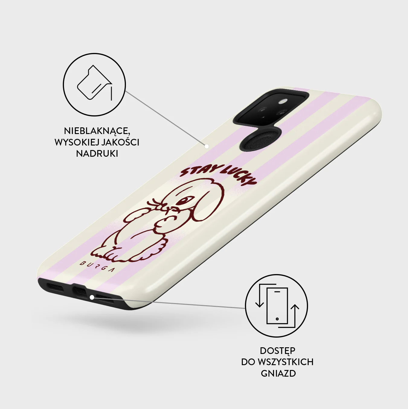 Stay Lucky - Google Pixel 5 Etui - Image 3