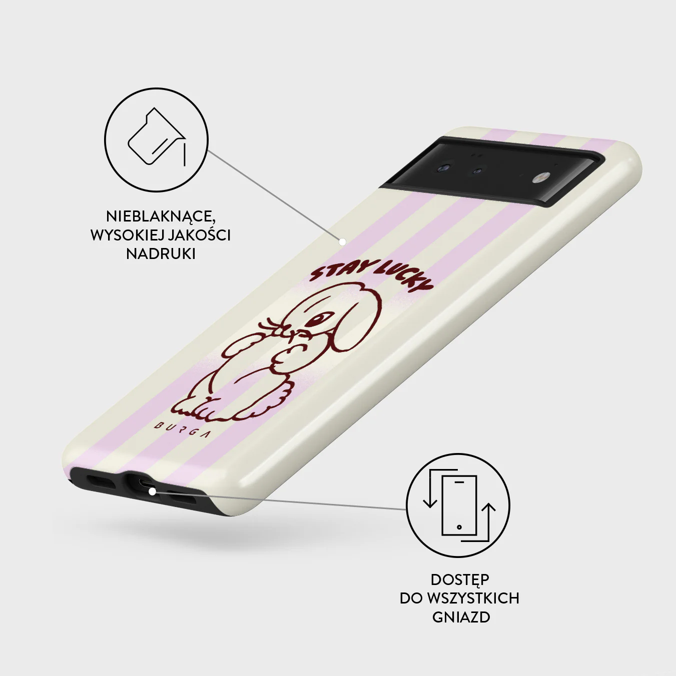 Stay Lucky - Google Pixel 6 Etui - Image 3