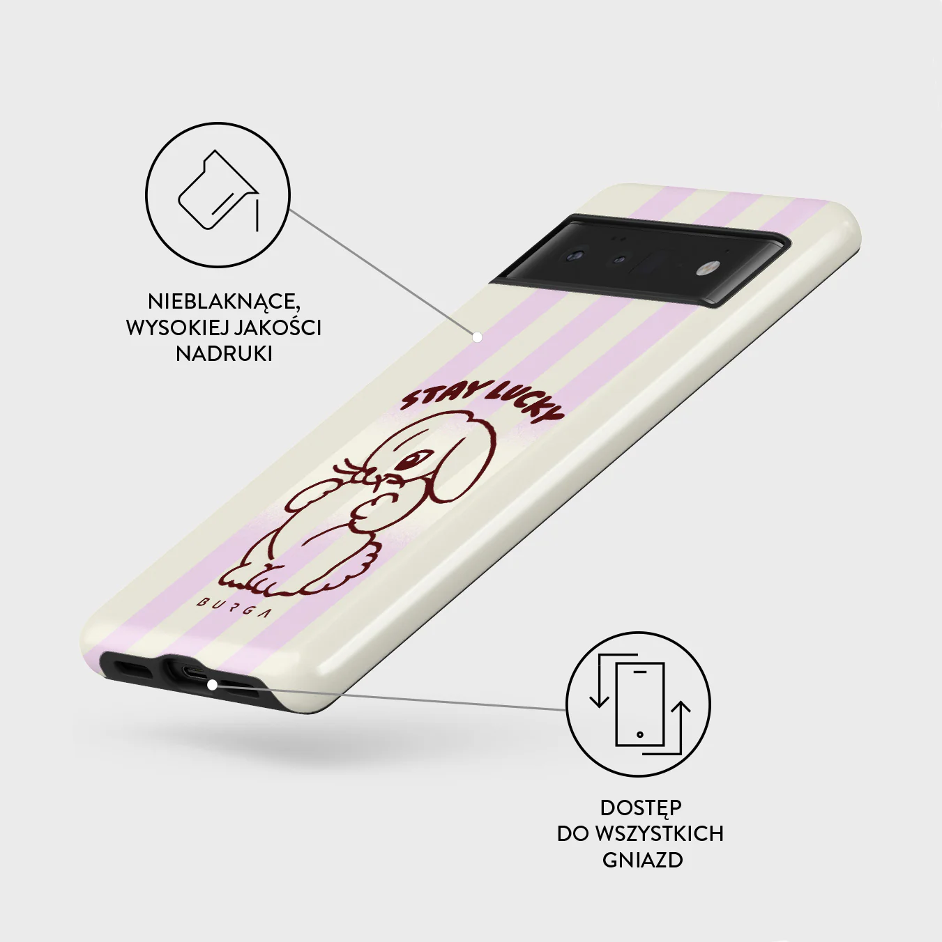 Stay Lucky - Google Pixel 6 Pro Etui - Image 3