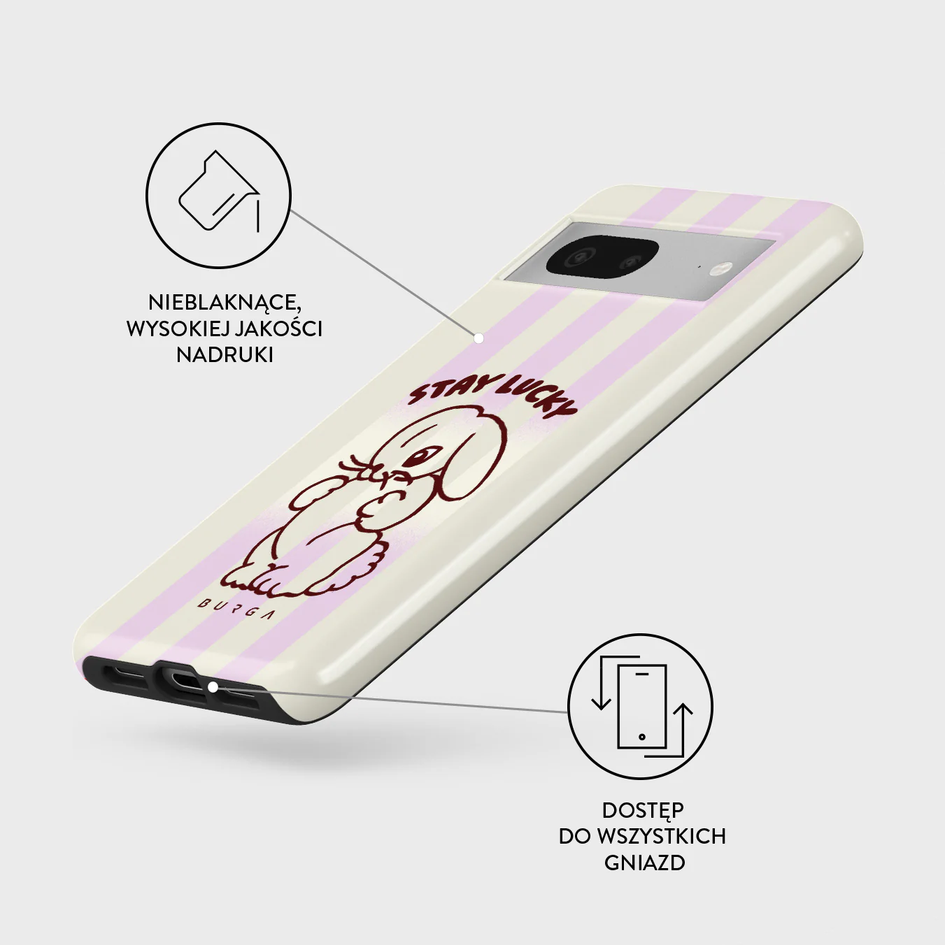 Stay Lucky - Google Pixel 7 Etui - Image 3
