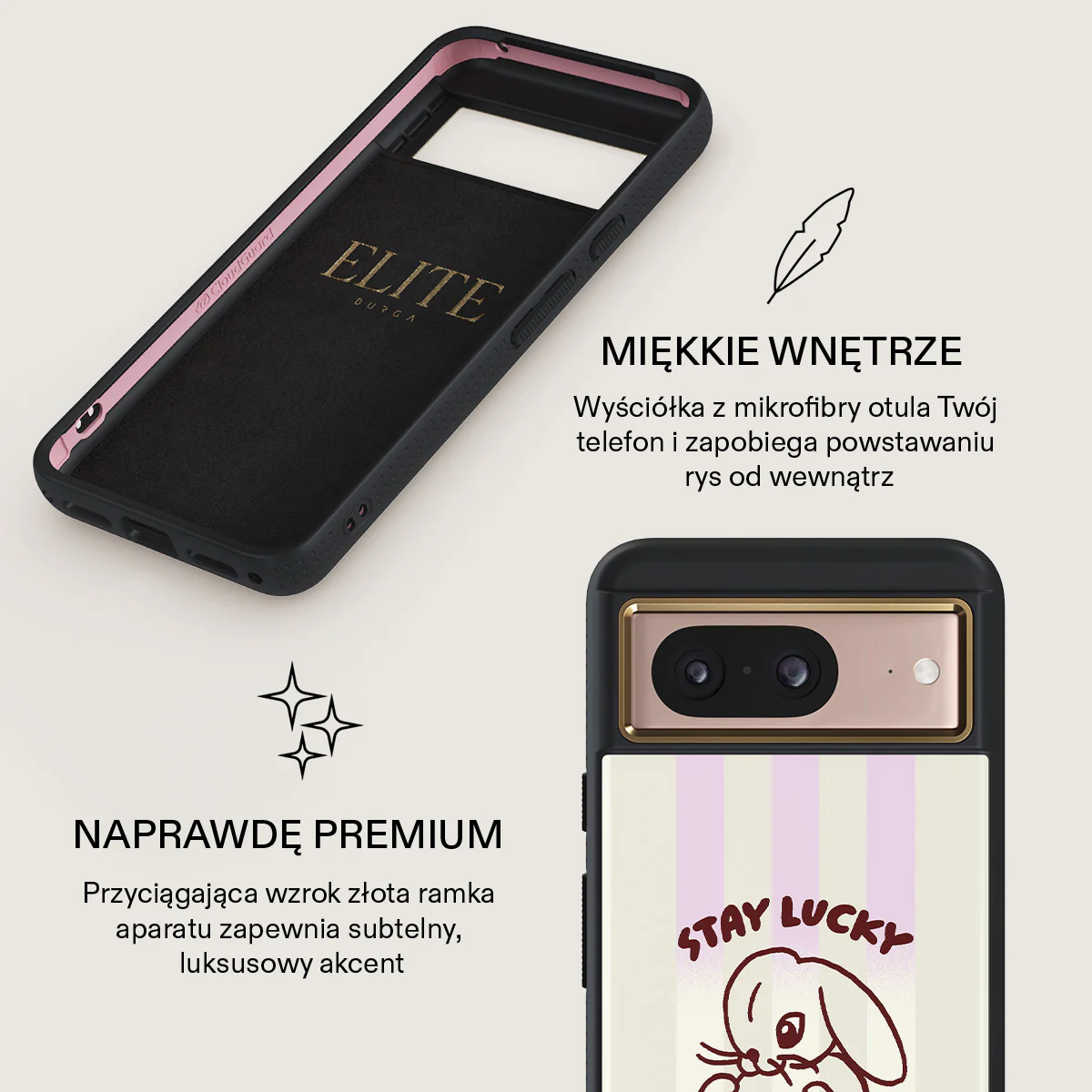 Stay Lucky - Google Pixel 8 Etui - Image 10