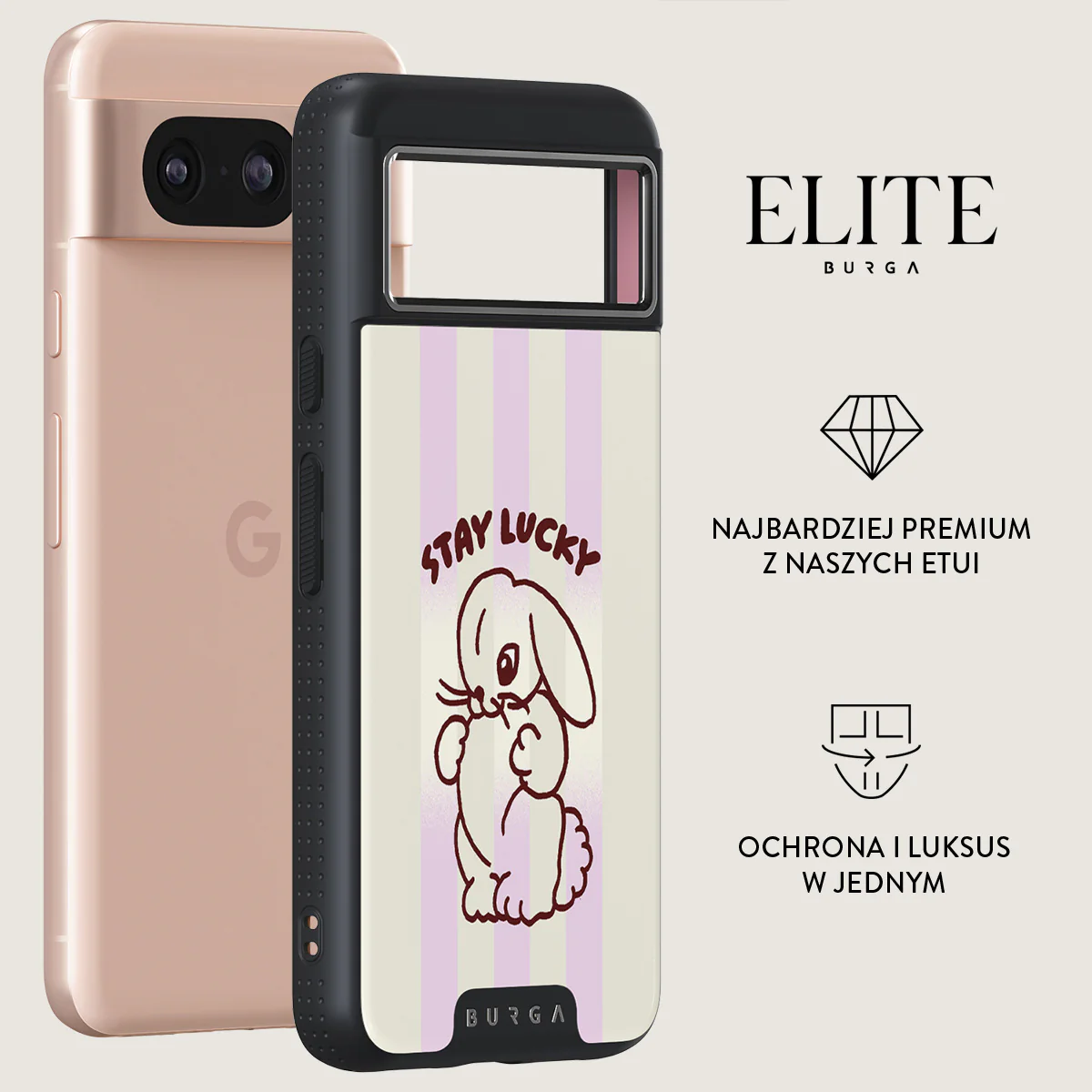 Stay Lucky - Google Pixel 8 Etui - Image 13