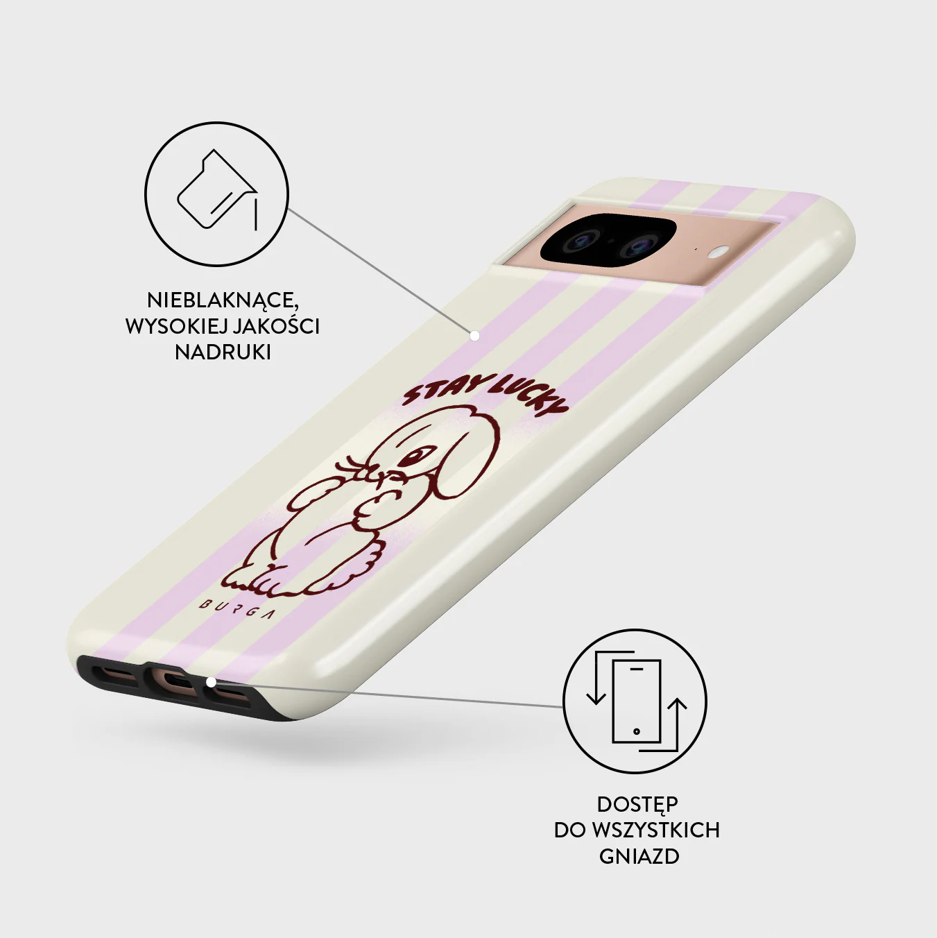 Stay Lucky - Google Pixel 8 Etui - Image 3