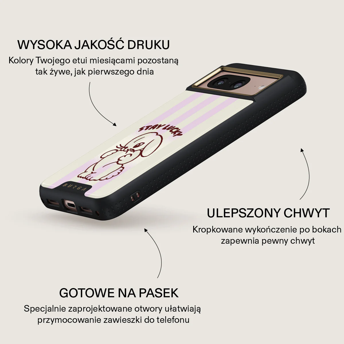 Stay Lucky - Google Pixel 8 Etui - Image 9