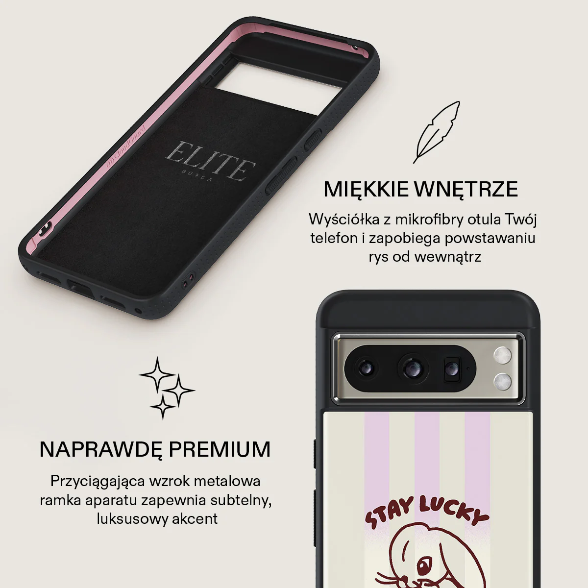 Stay Lucky - Google Pixel 8 Pro Etui - Image 17
