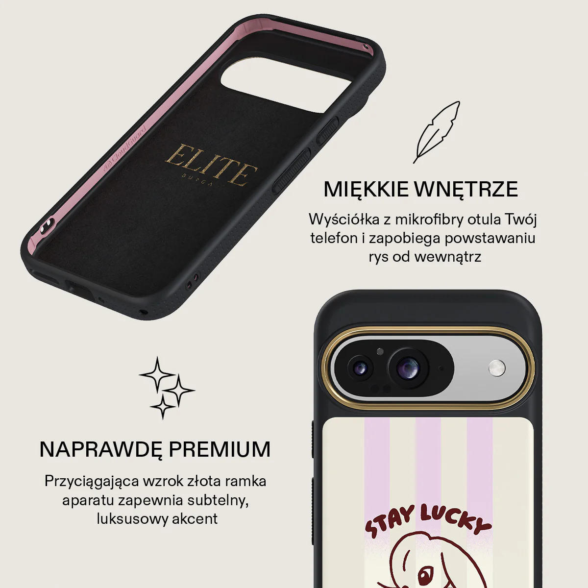 Stay Lucky - Google Pixel 9 Etui - Image 10