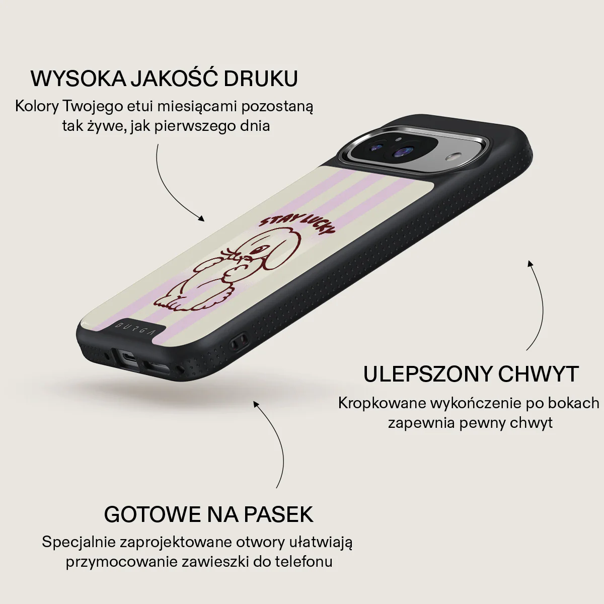 Stay Lucky - Google Pixel 9 Etui - Image 16