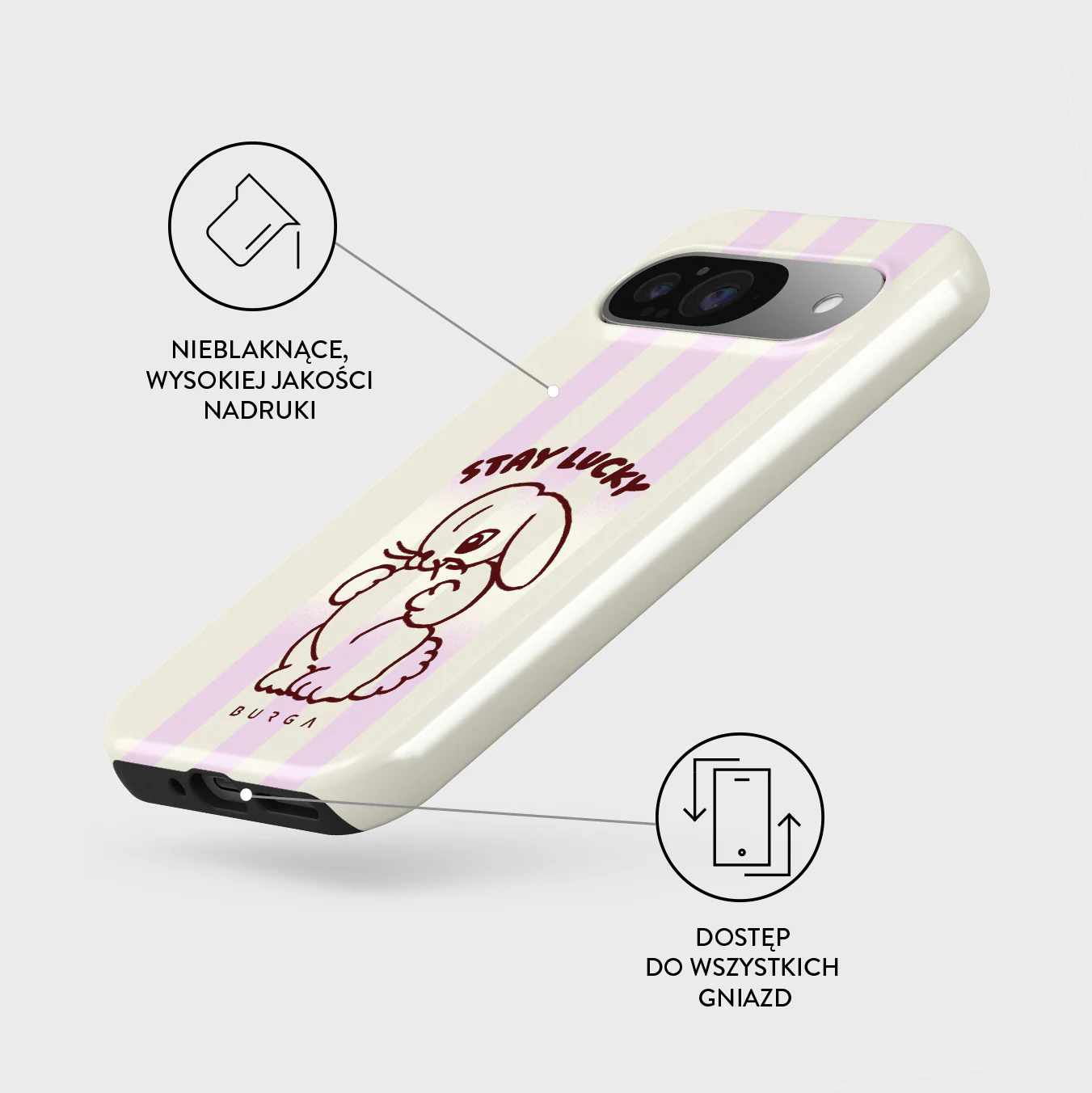 Stay Lucky - Google Pixel 9 Etui - Image 3