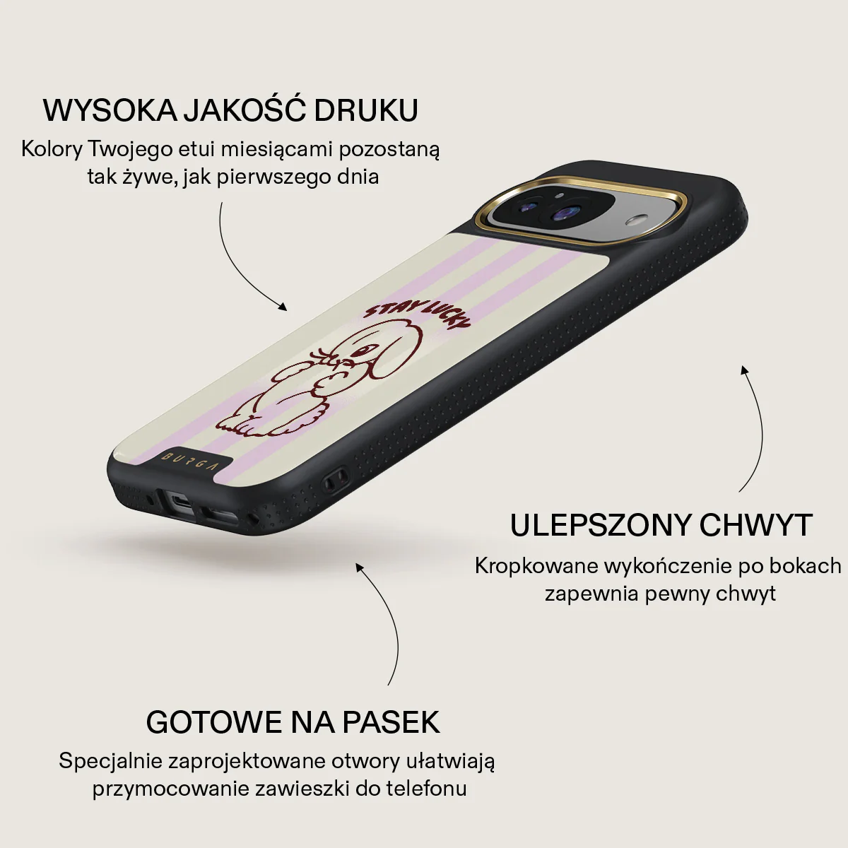 Stay Lucky - Google Pixel 9 Etui - Image 9