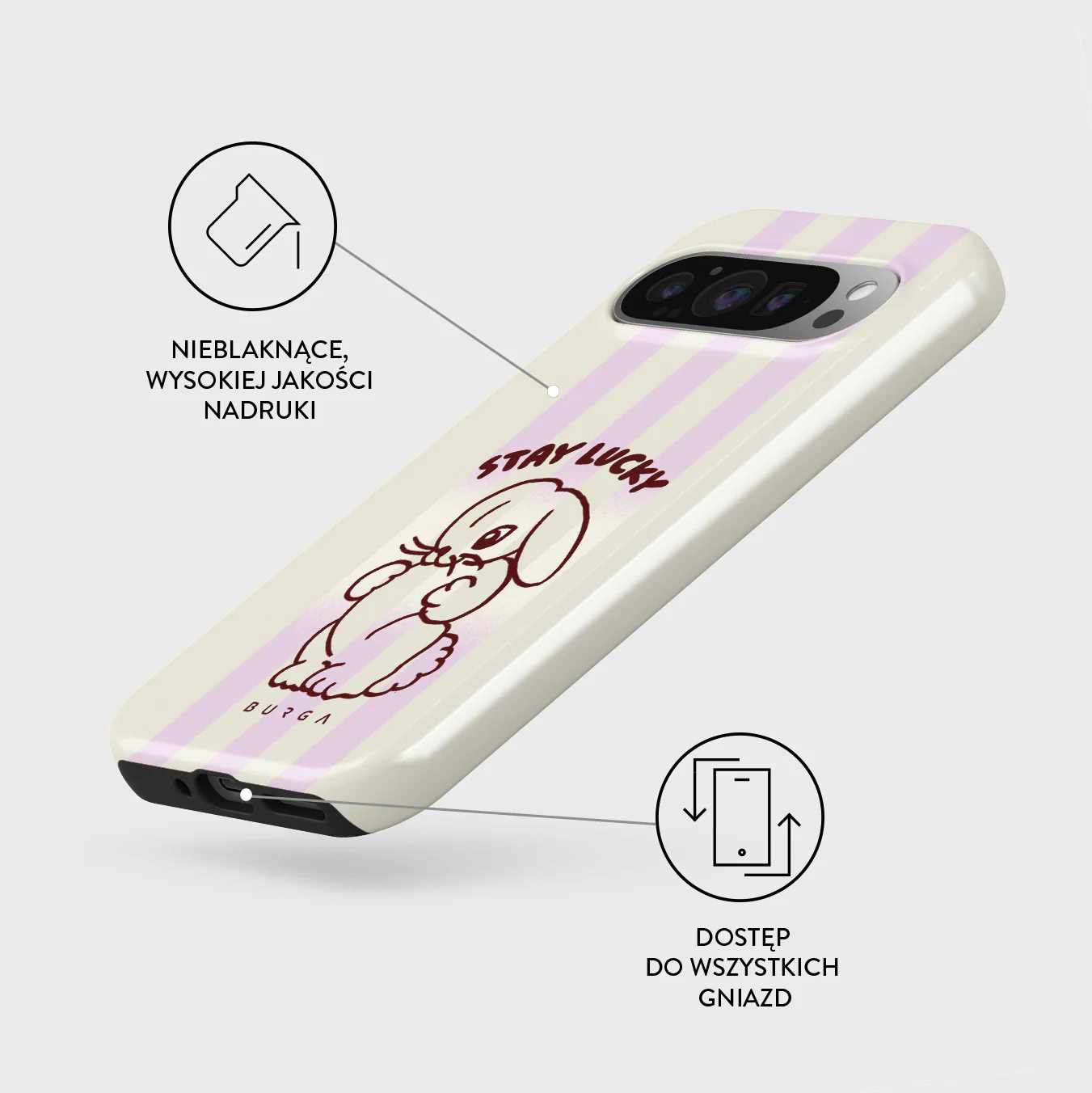 Stay Lucky - Google Pixel 9 Pro Etui - Image 3