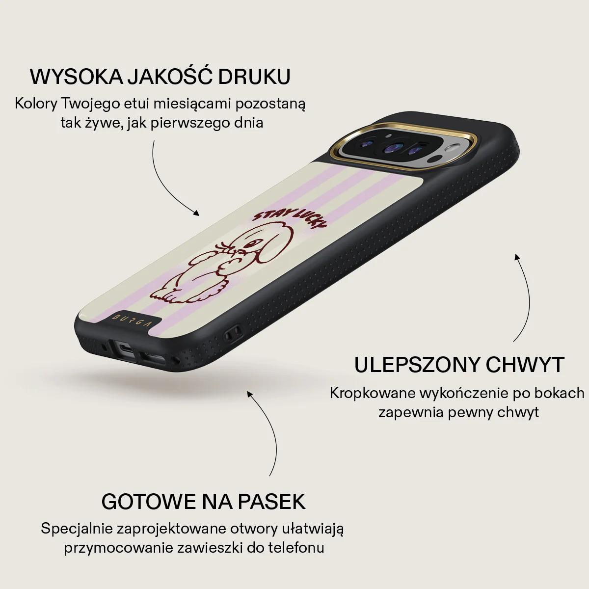 Stay Lucky - Google Pixel 9 Pro XL Etui - Image 9