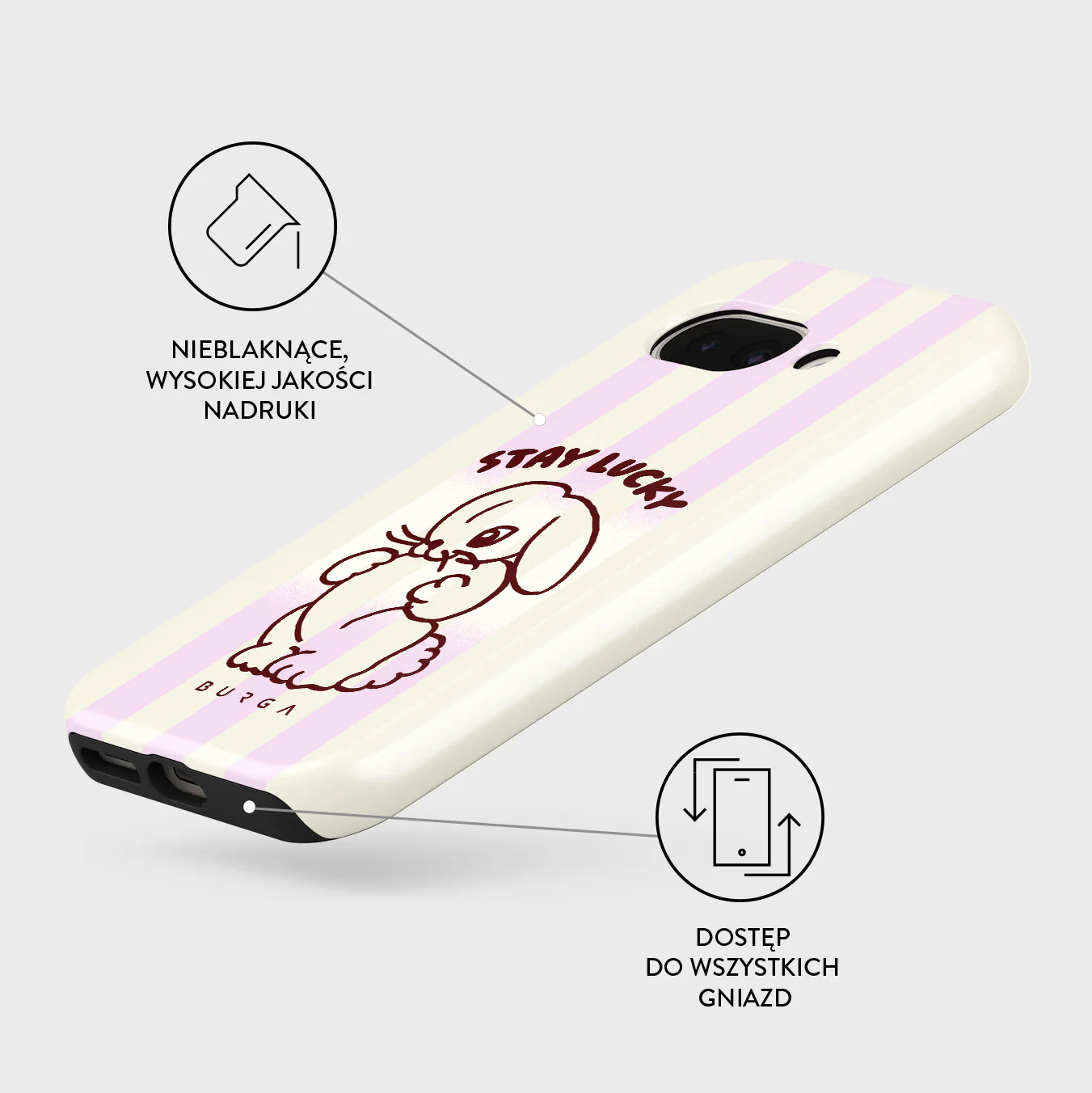 Stay Lucky - Google Pixel 9a Etui - Image 3