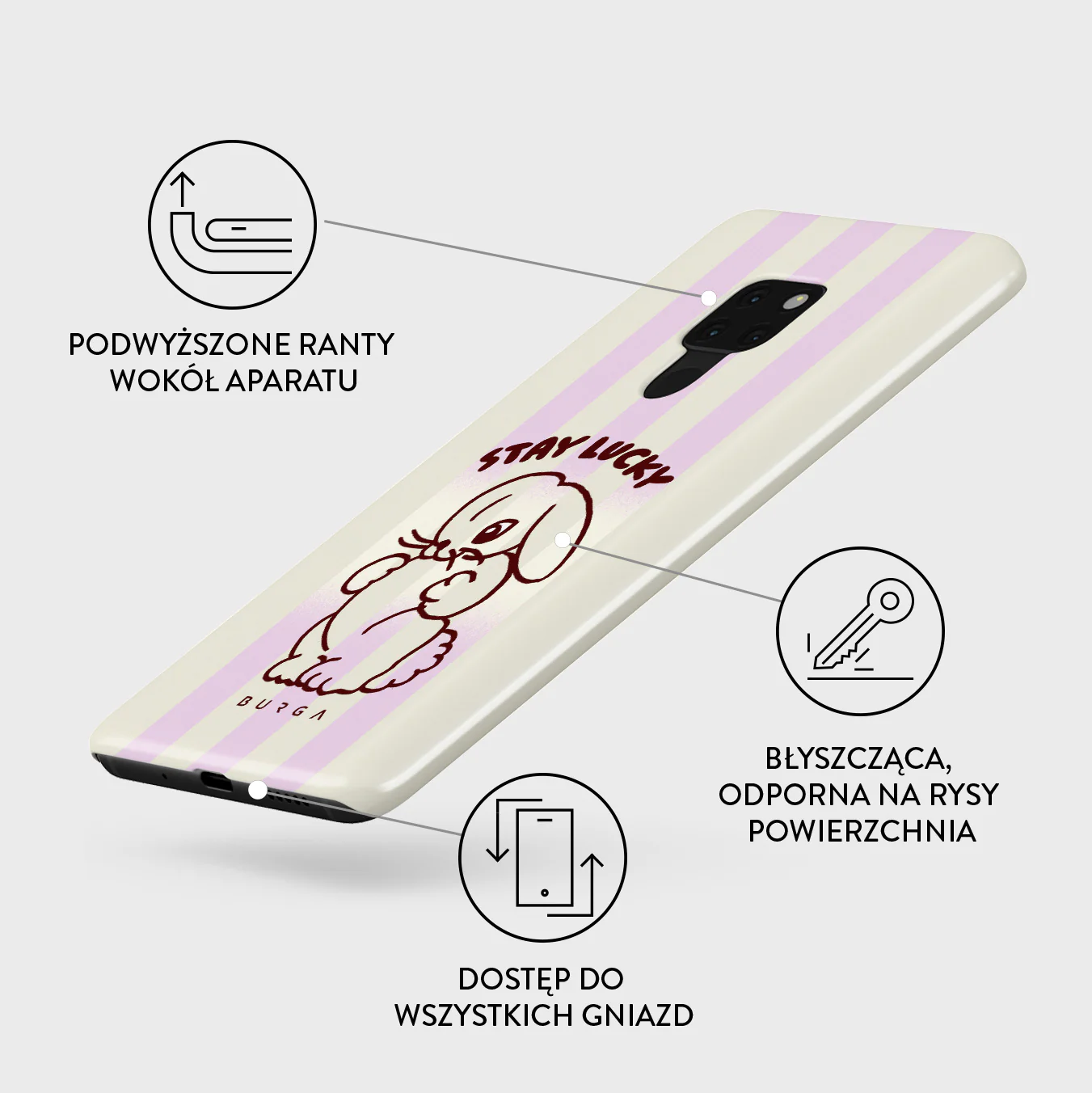 Stay Lucky - Huawei Mate 20 Etui - Image 3