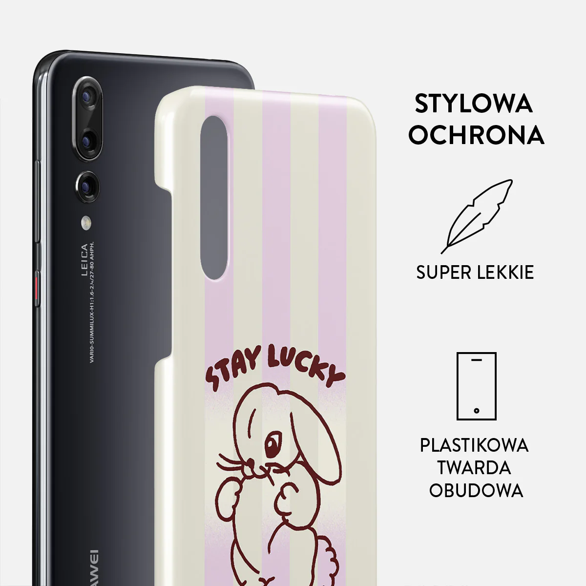 Stay Lucky - Huawei P20 Etui - Image 2