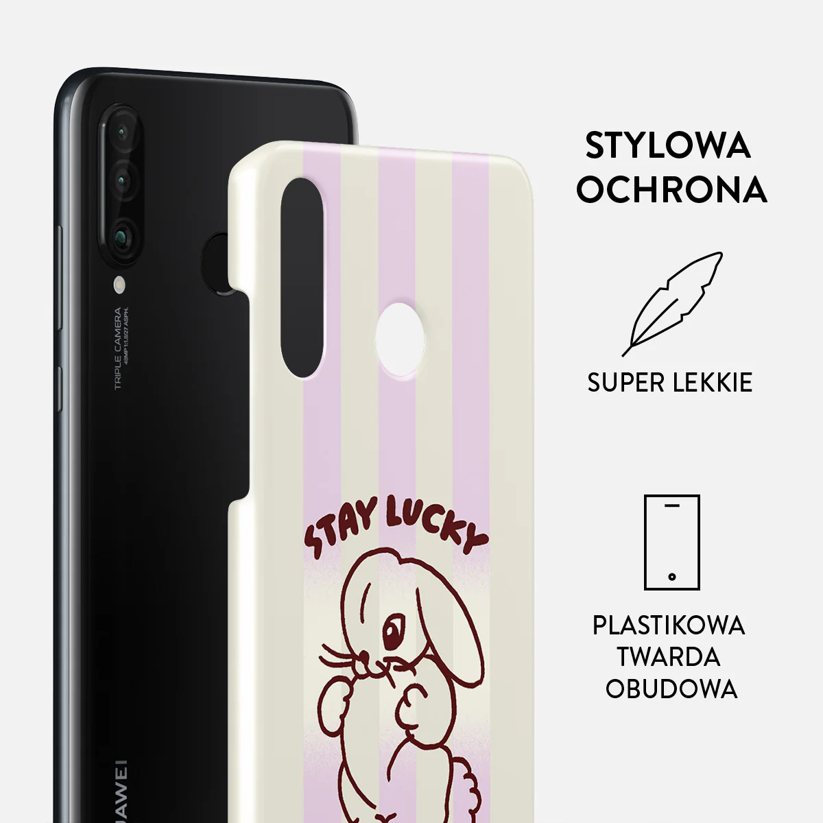 Stay Lucky - Huawei P30 Lite Etui - Image 2