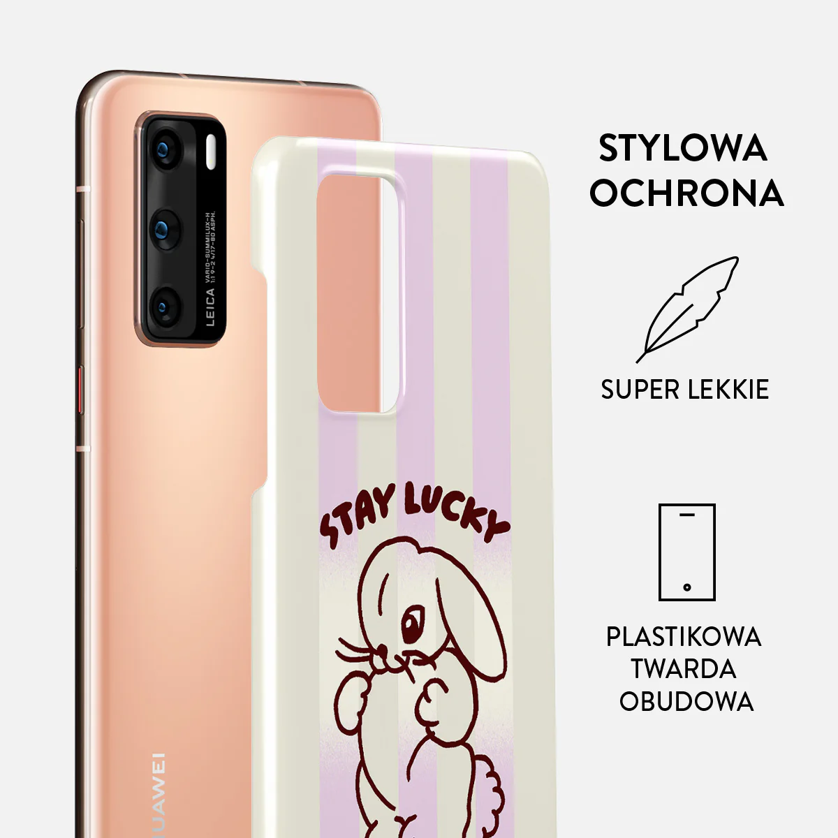 Stay Lucky - Huawei P40 Etui - Image 2