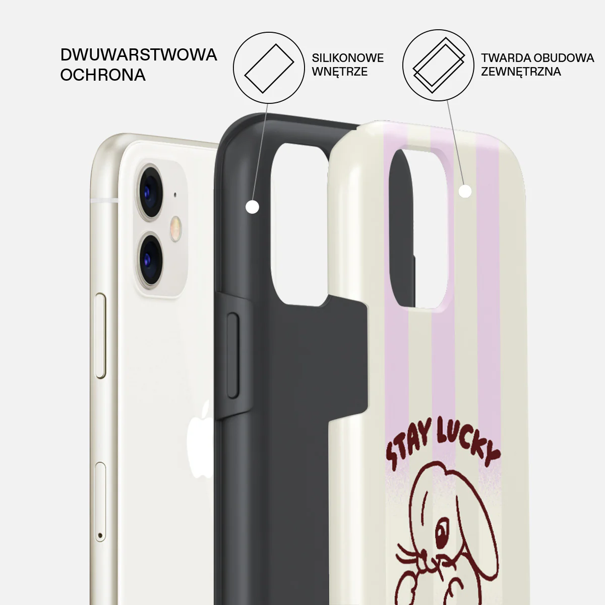 Stay Lucky - iPhone 11 Etui - Image 2