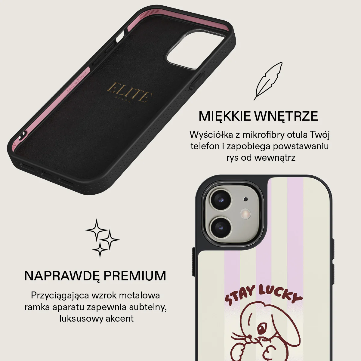 Stay Lucky - iPhone 12 Etui - Image 17