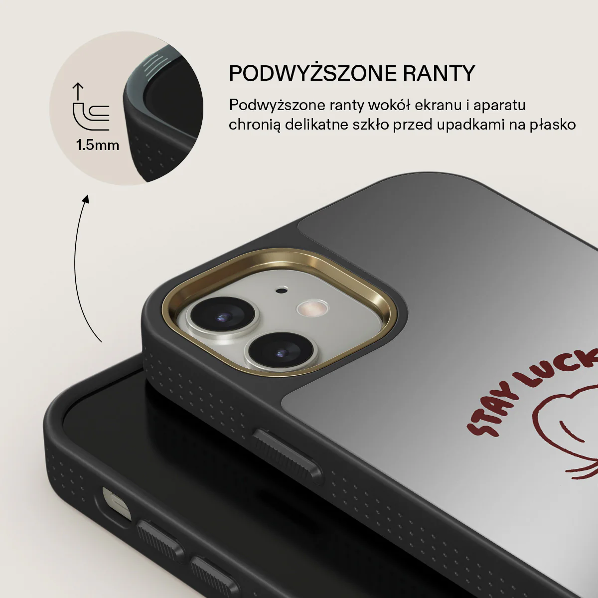 Stay Lucky - iPhone 12 Etui - Image 23