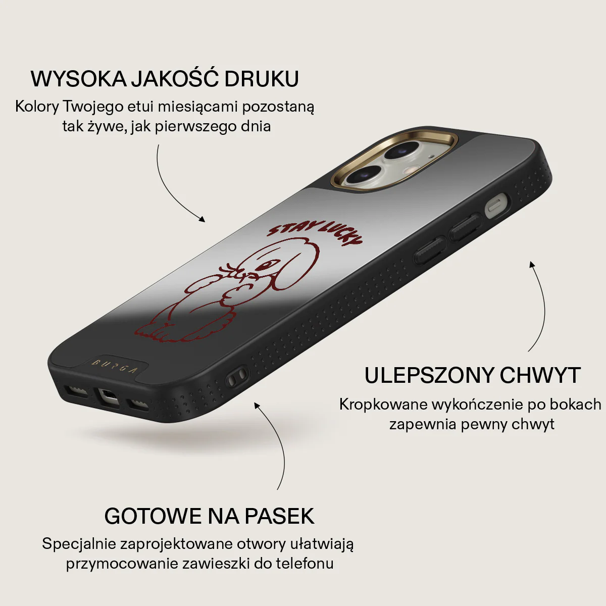 Stay Lucky - iPhone 12 Etui - Image 24