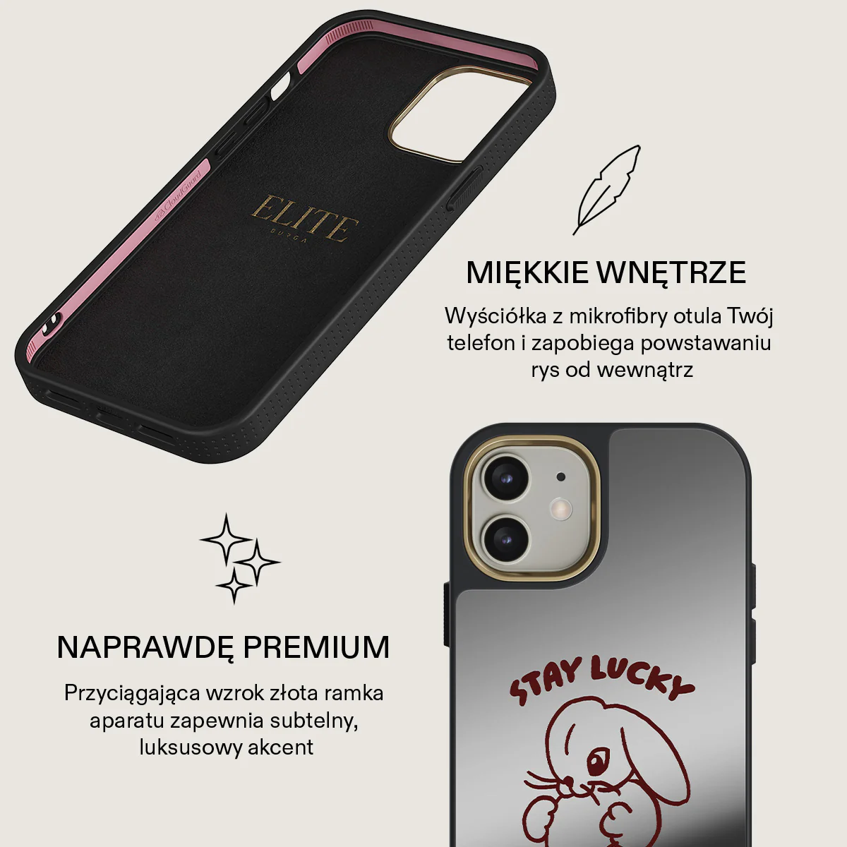 Stay Lucky - iPhone 12 Etui - Image 25