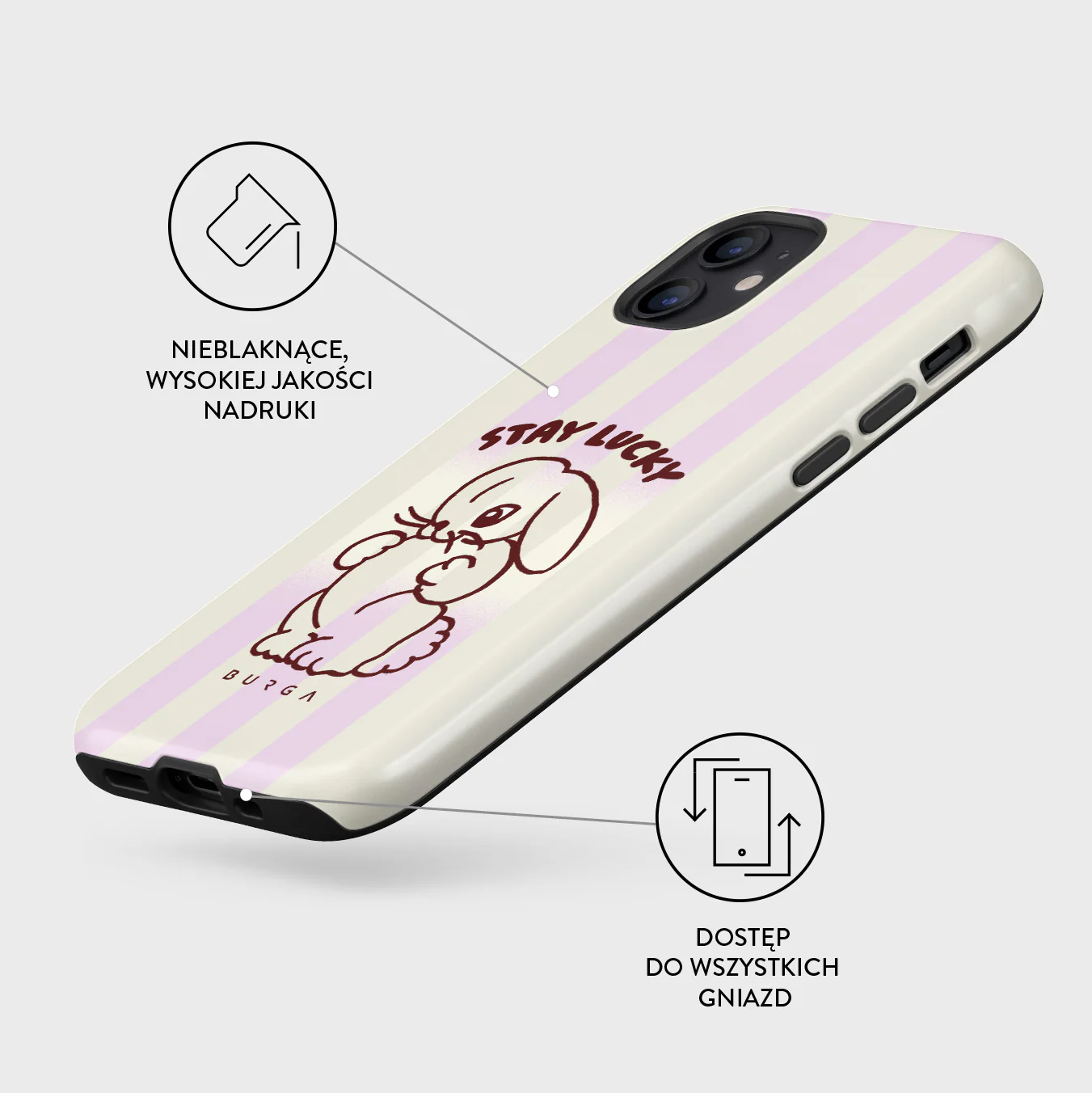 Stay Lucky - iPhone 12 Etui - Image 3