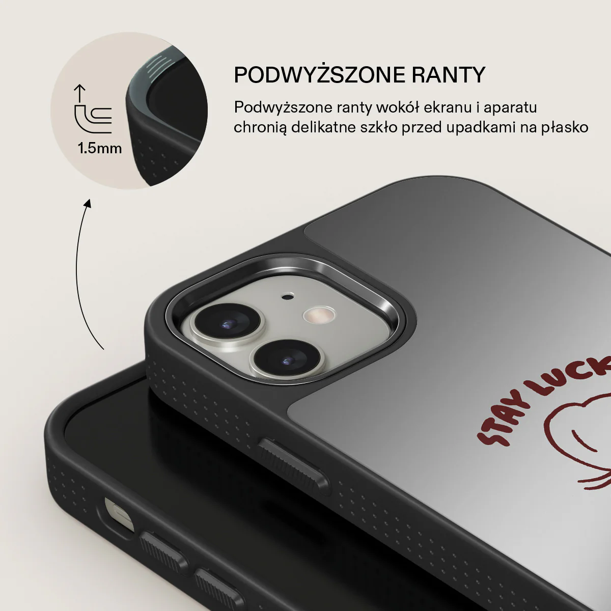Stay Lucky - iPhone 12 Etui - Image 31