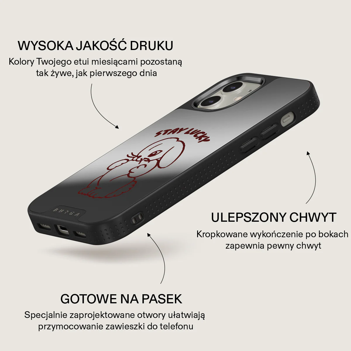 Stay Lucky - iPhone 12 Etui - Image 32