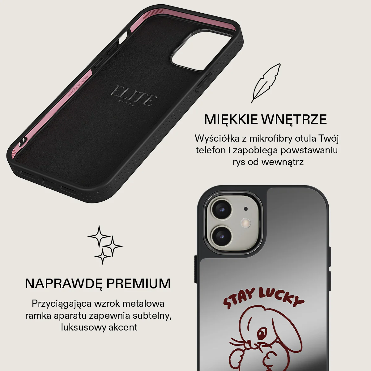 Stay Lucky - iPhone 12 Etui - Image 33