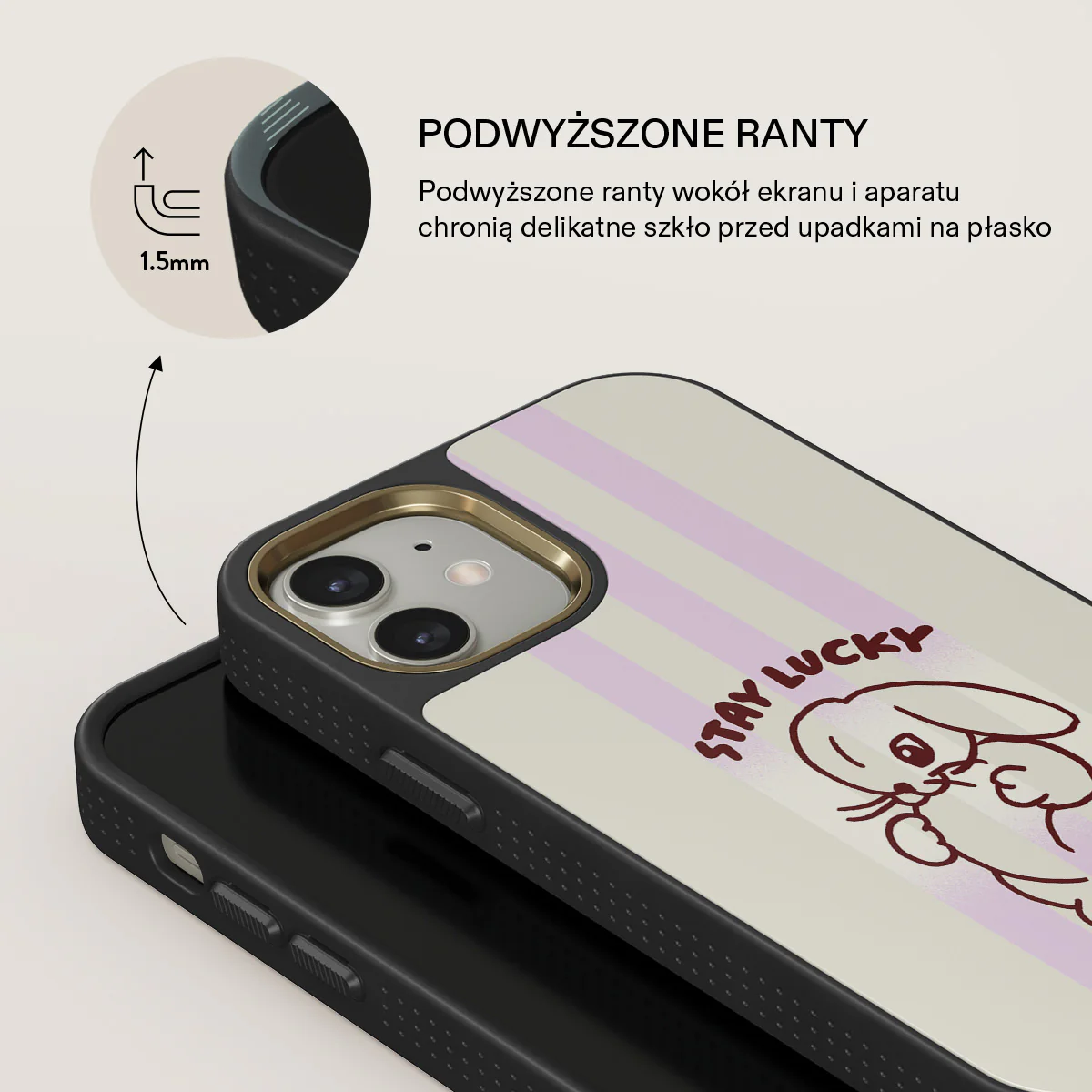 Stay Lucky - iPhone 12 Etui - Image 8