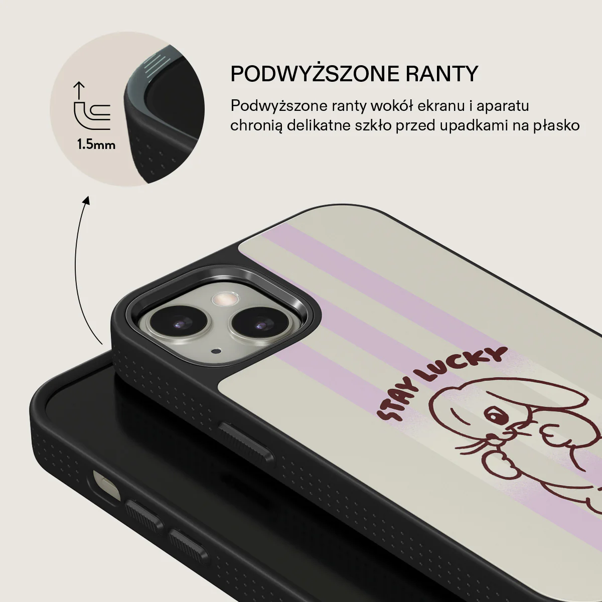 Stay Lucky - iPhone 13 Etui - Image 15