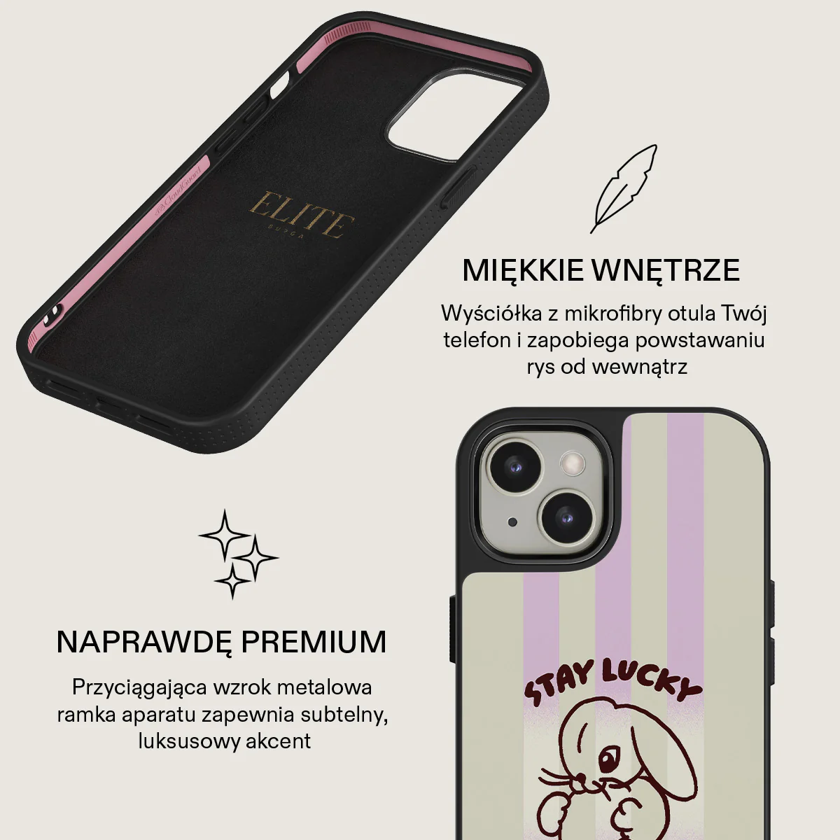 Stay Lucky - iPhone 13 Etui - Image 17