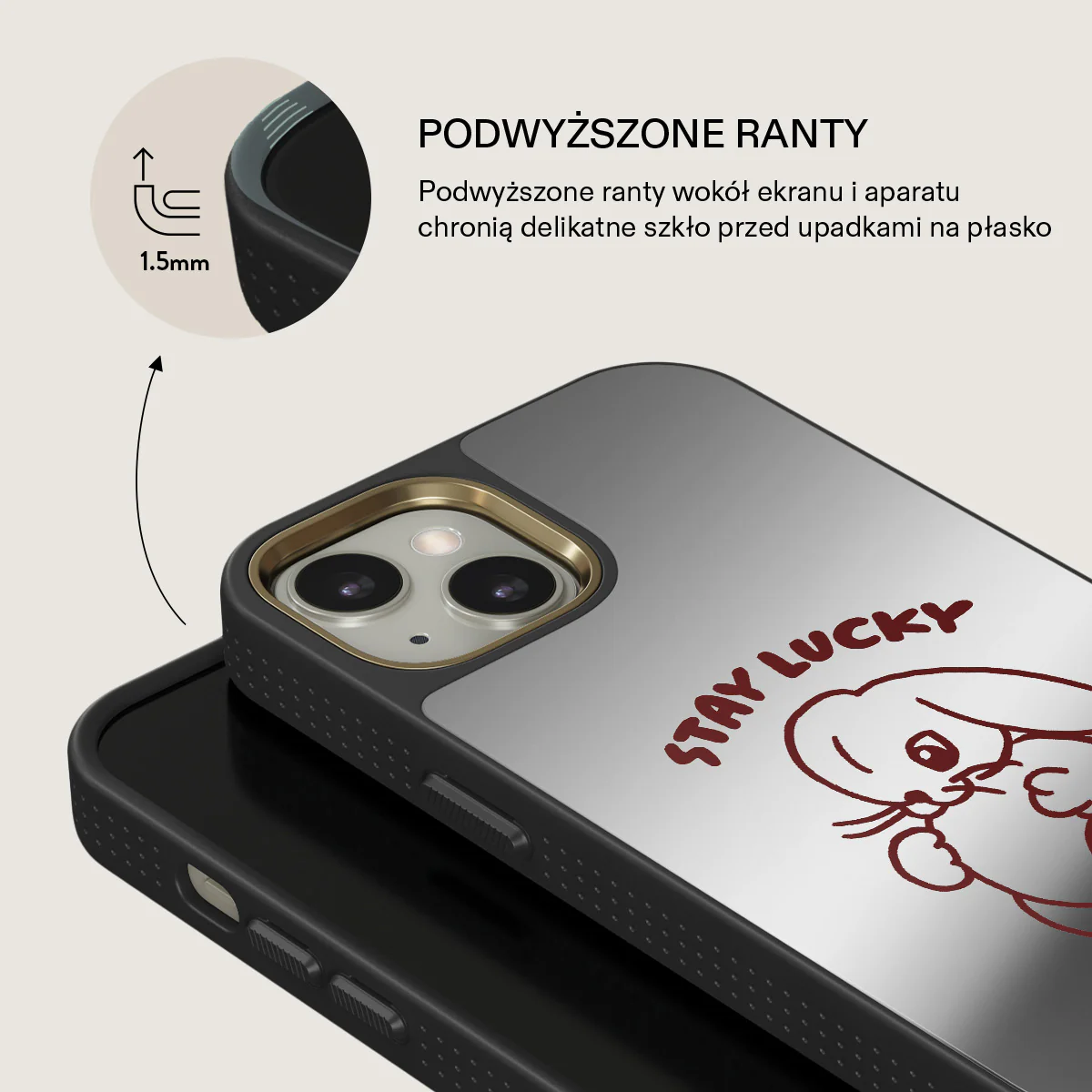Stay Lucky - iPhone 13 Etui - Image 23