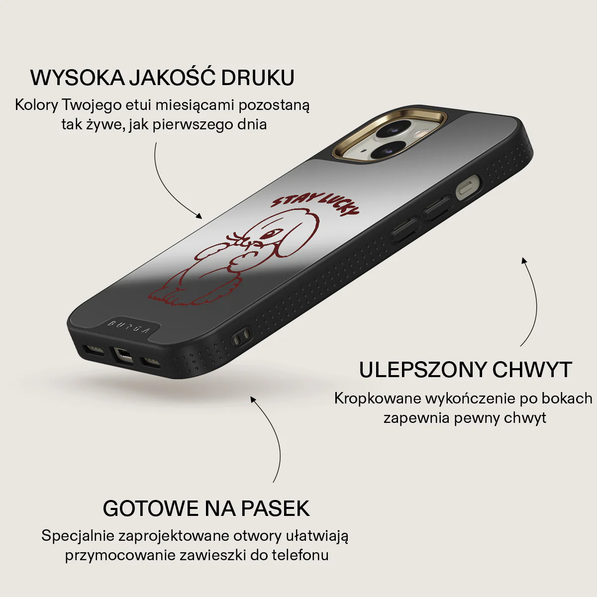 Stay Lucky - iPhone 13 Etui - Image 24