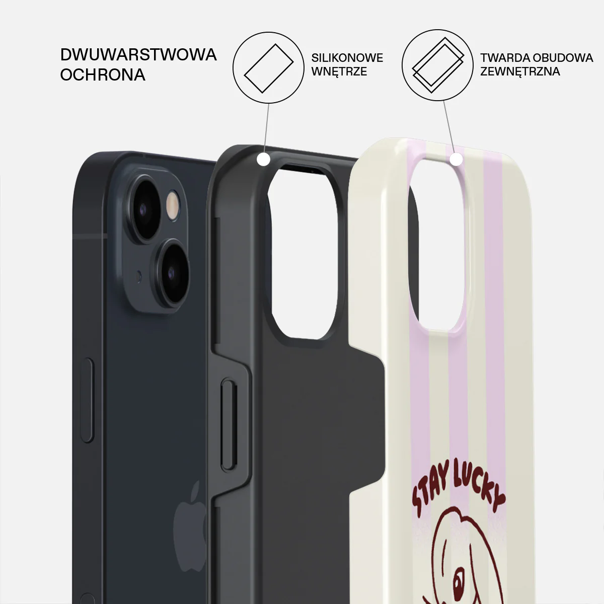 Stay Lucky - iPhone 13 Mini Etui - Image 2