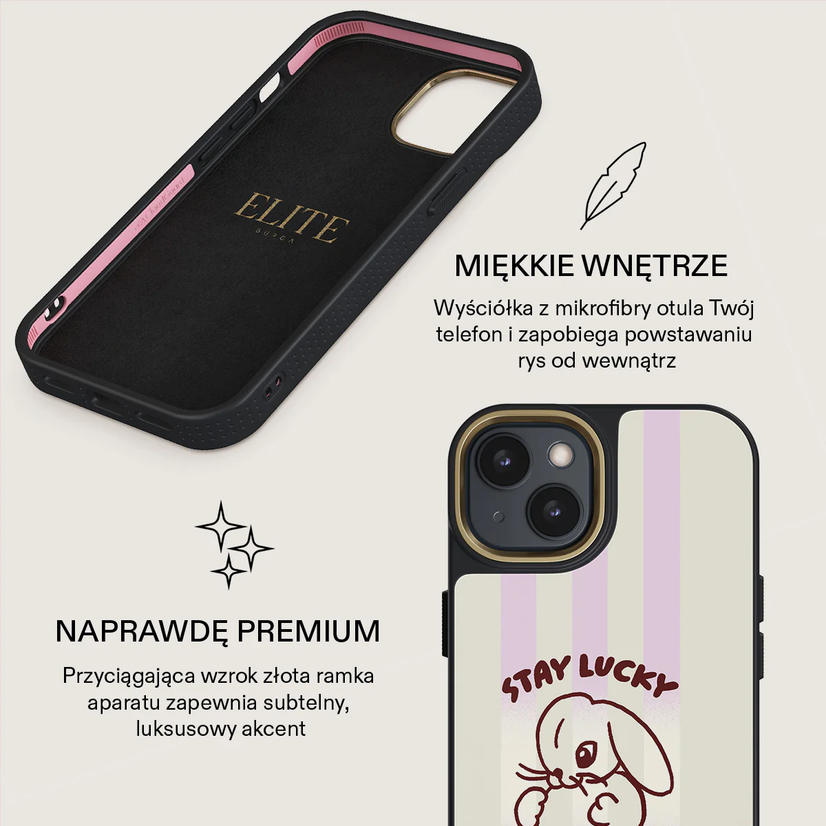 Stay Lucky - iPhone 14 Etui - Image 10