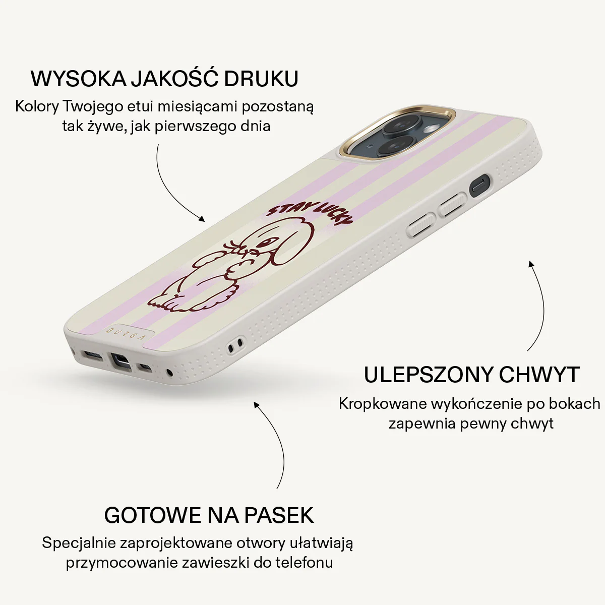 Stay Lucky - iPhone 14 Etui - Image 23