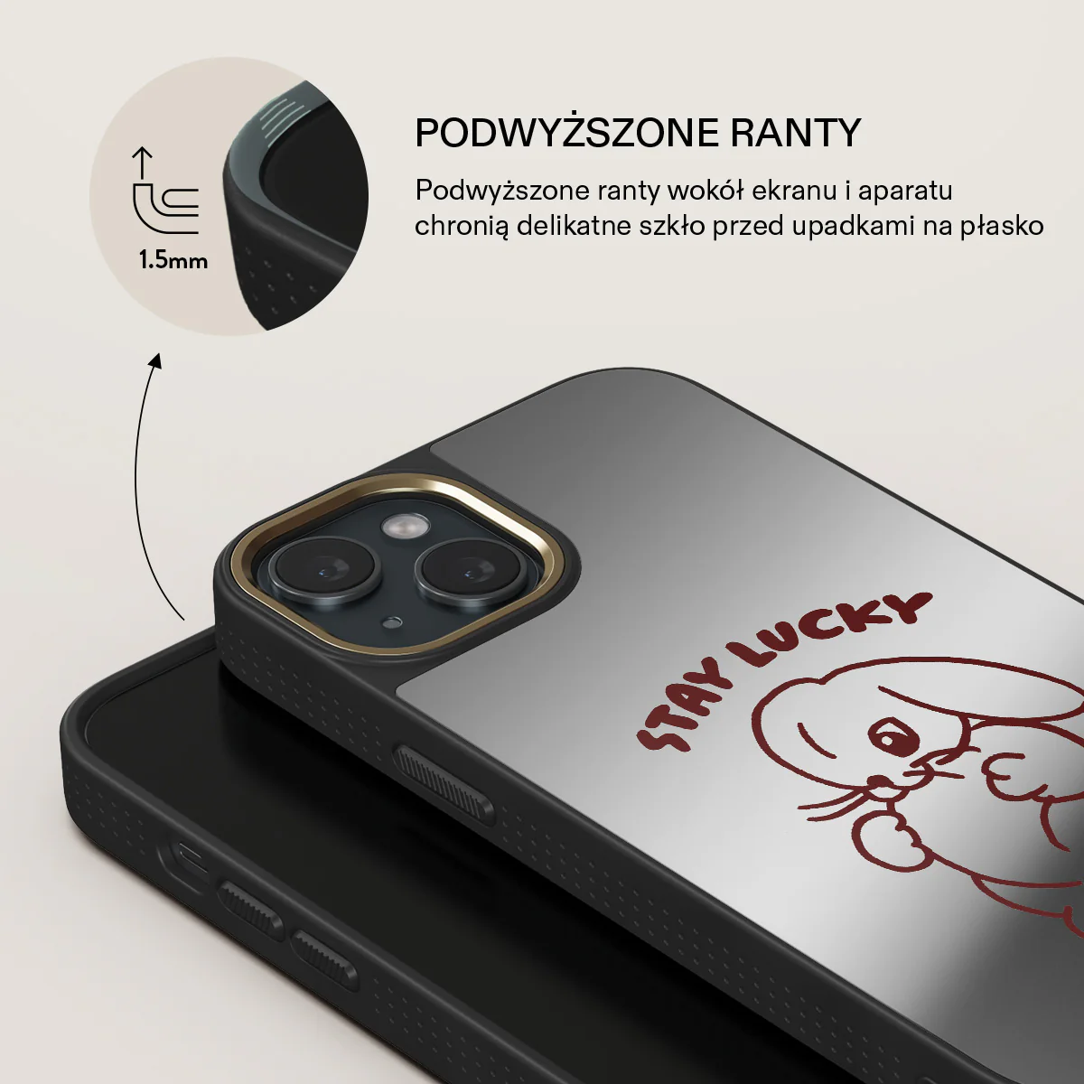 Stay Lucky - iPhone 14 Etui - Image 30