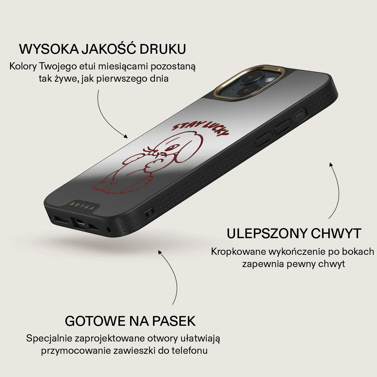 Stay Lucky - iPhone 14 Etui - Image 31