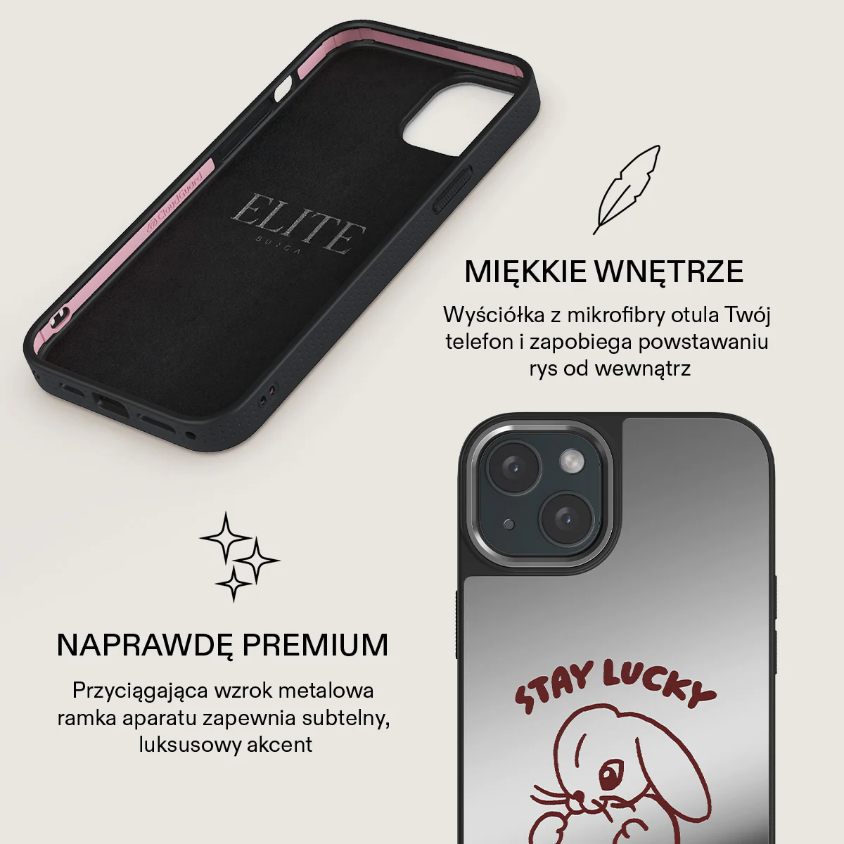Stay Lucky - iPhone 14 Etui - Image 40