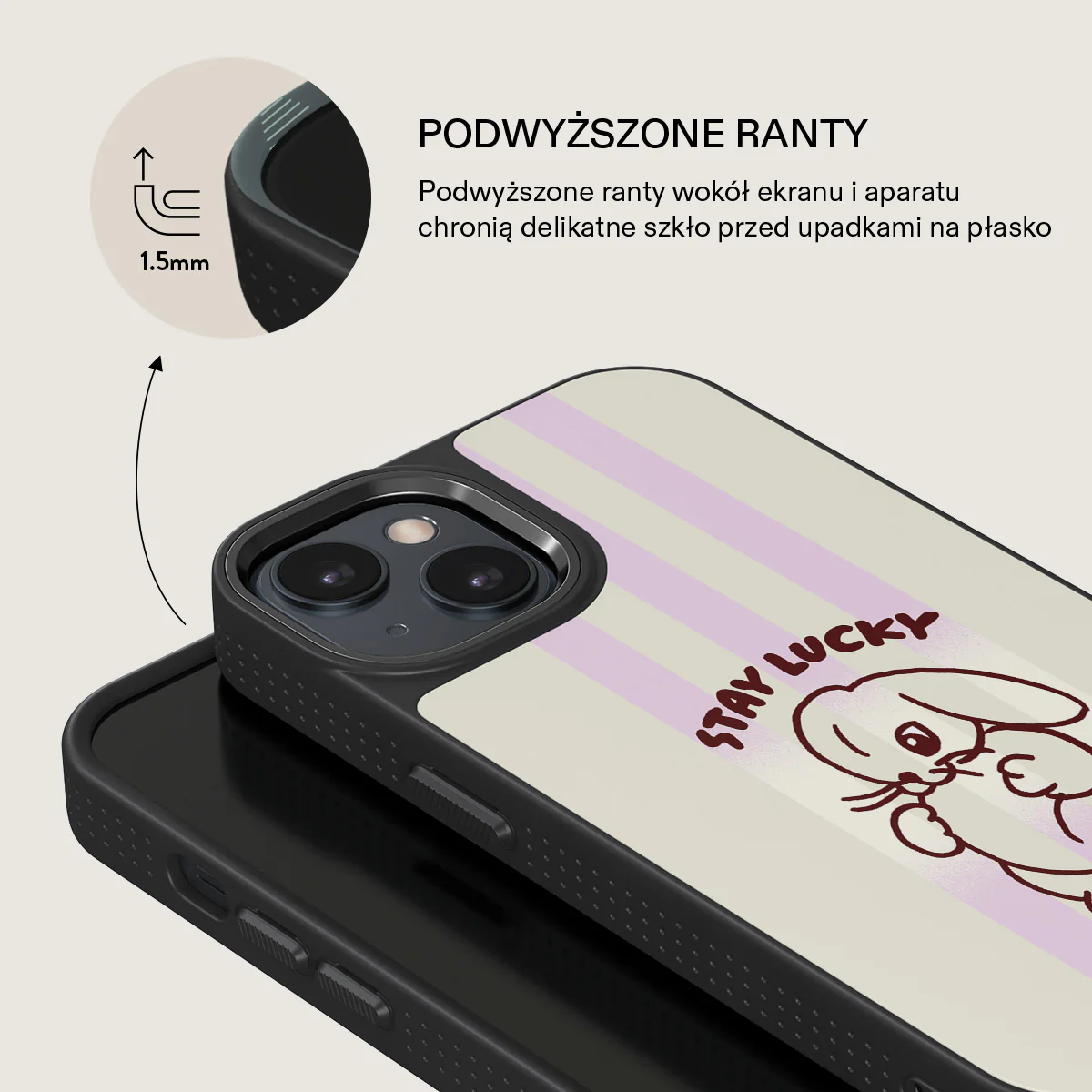 Stay Lucky - iPhone 14 Plus Etui - Image 15