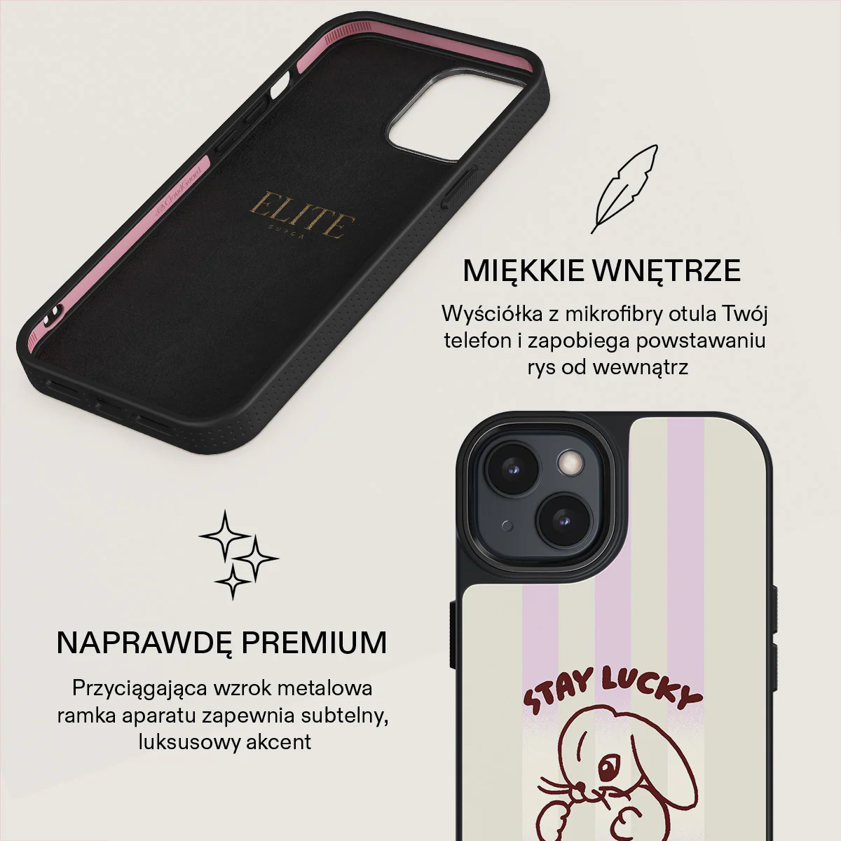Stay Lucky - iPhone 14 Plus Etui - Image 17