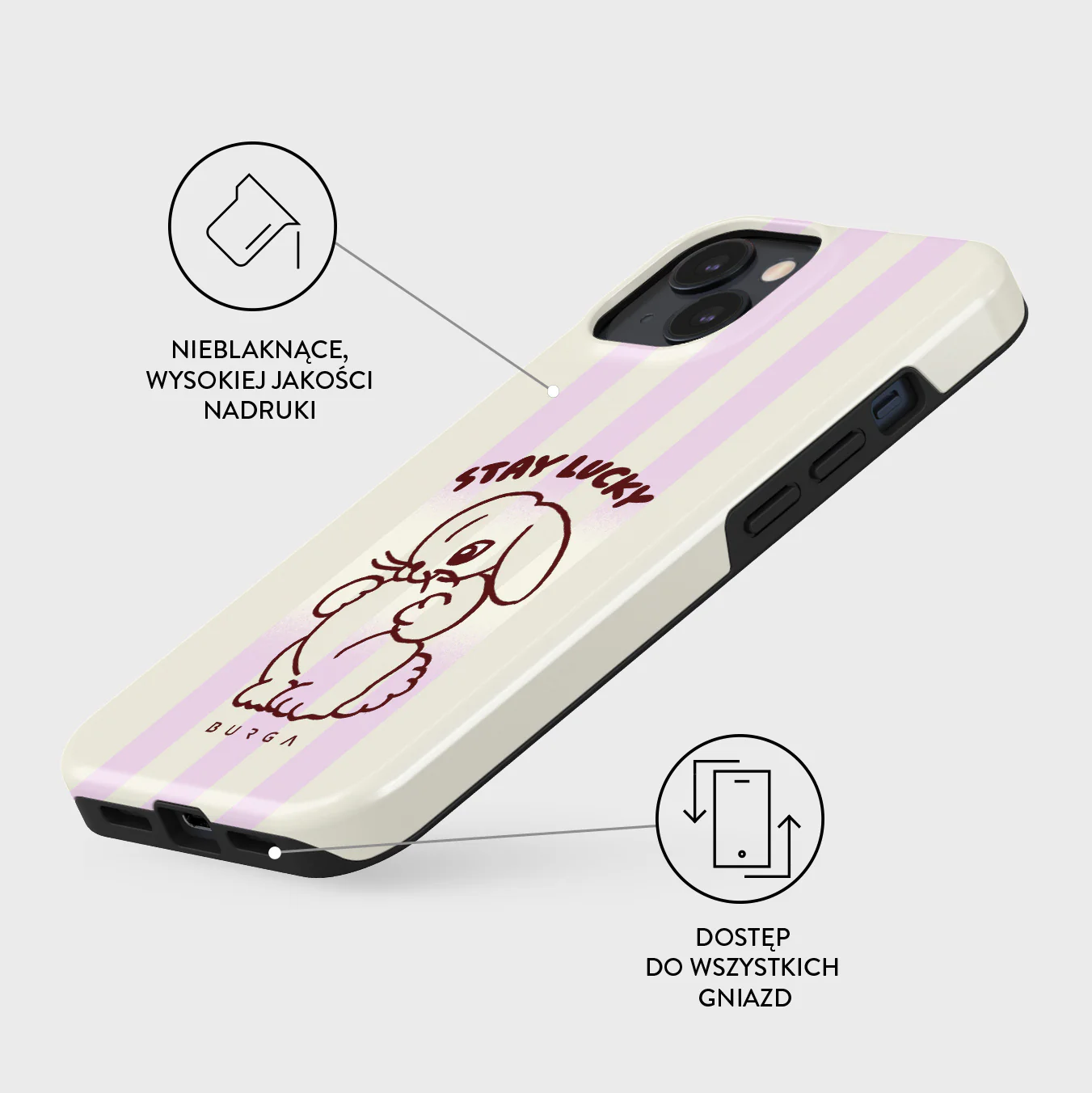 Stay Lucky - iPhone 14 Plus Etui - Image 3