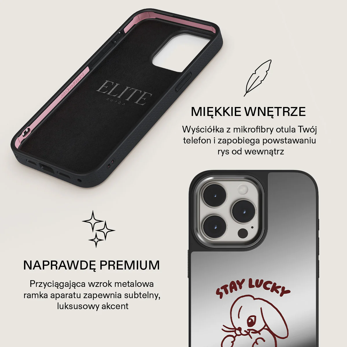 Stay Lucky - iPhone 14 Pro Etui - Image 40