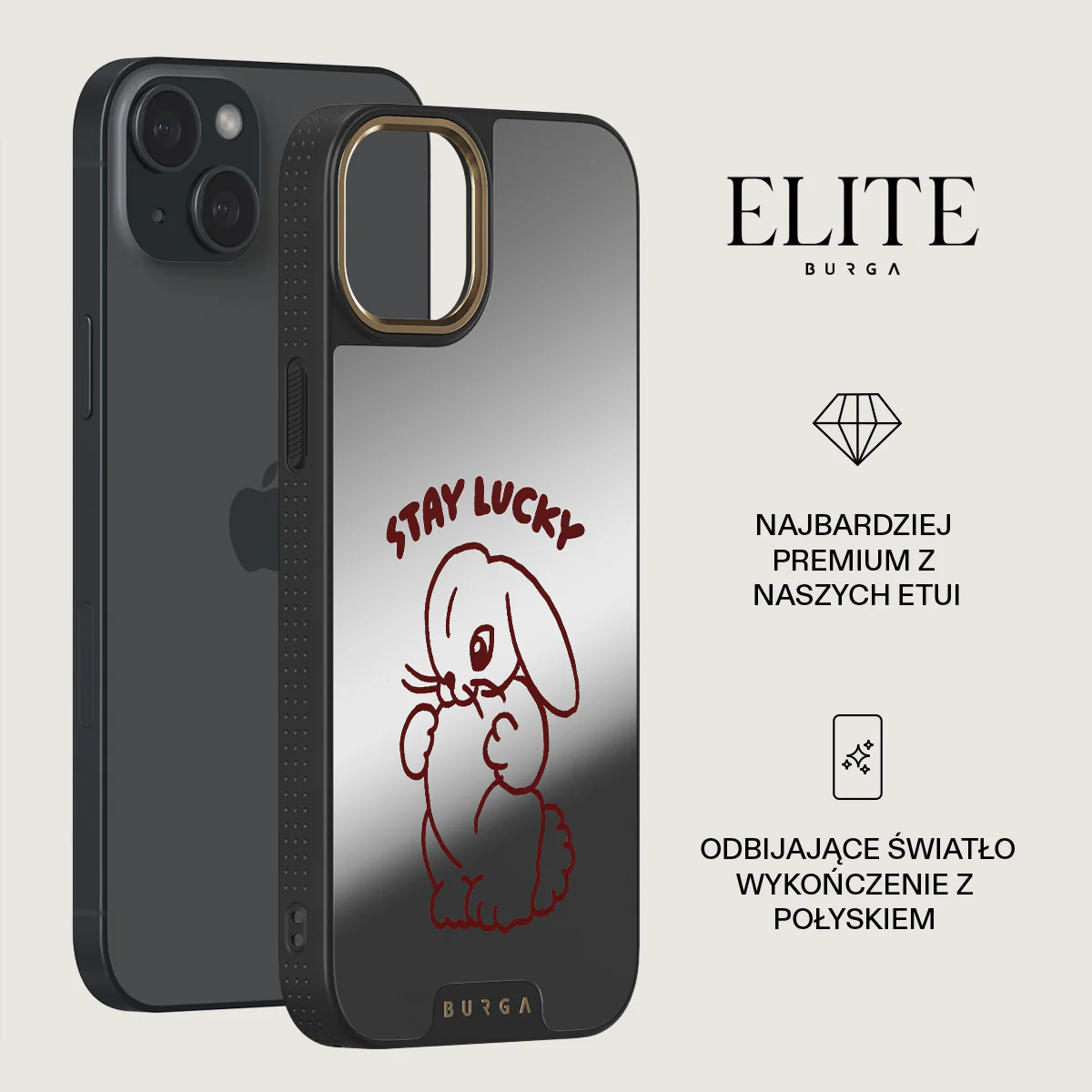 Stay Lucky - iPhone 15 Etui - Image 27