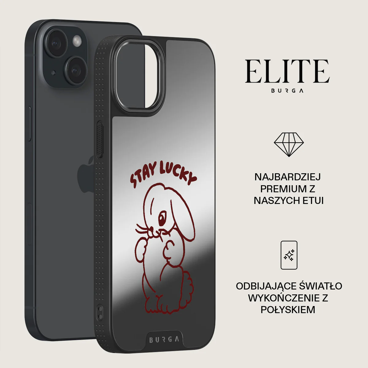 Stay Lucky - iPhone 15 Etui - Image 35