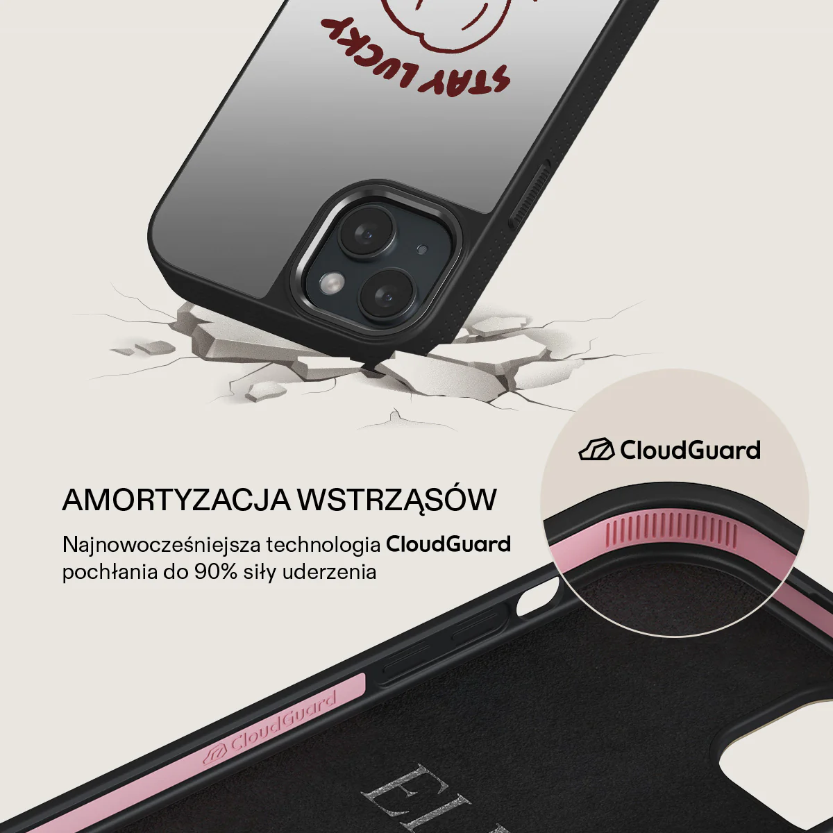Stay Lucky - iPhone 15 Etui - Image 36
