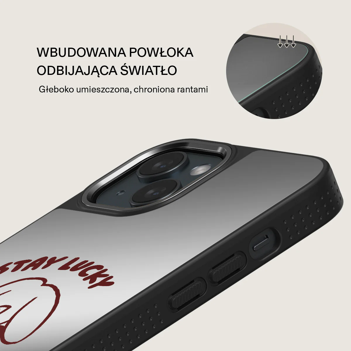 Stay Lucky - iPhone 15 Etui - Image 37