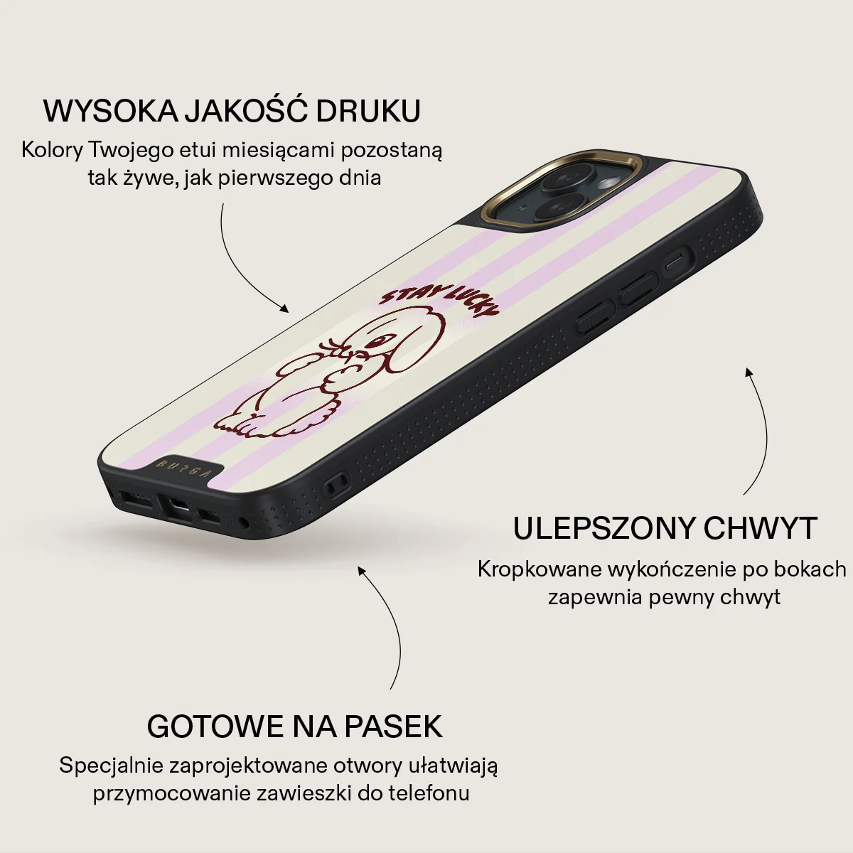Stay Lucky - iPhone 15 Etui - Image 9