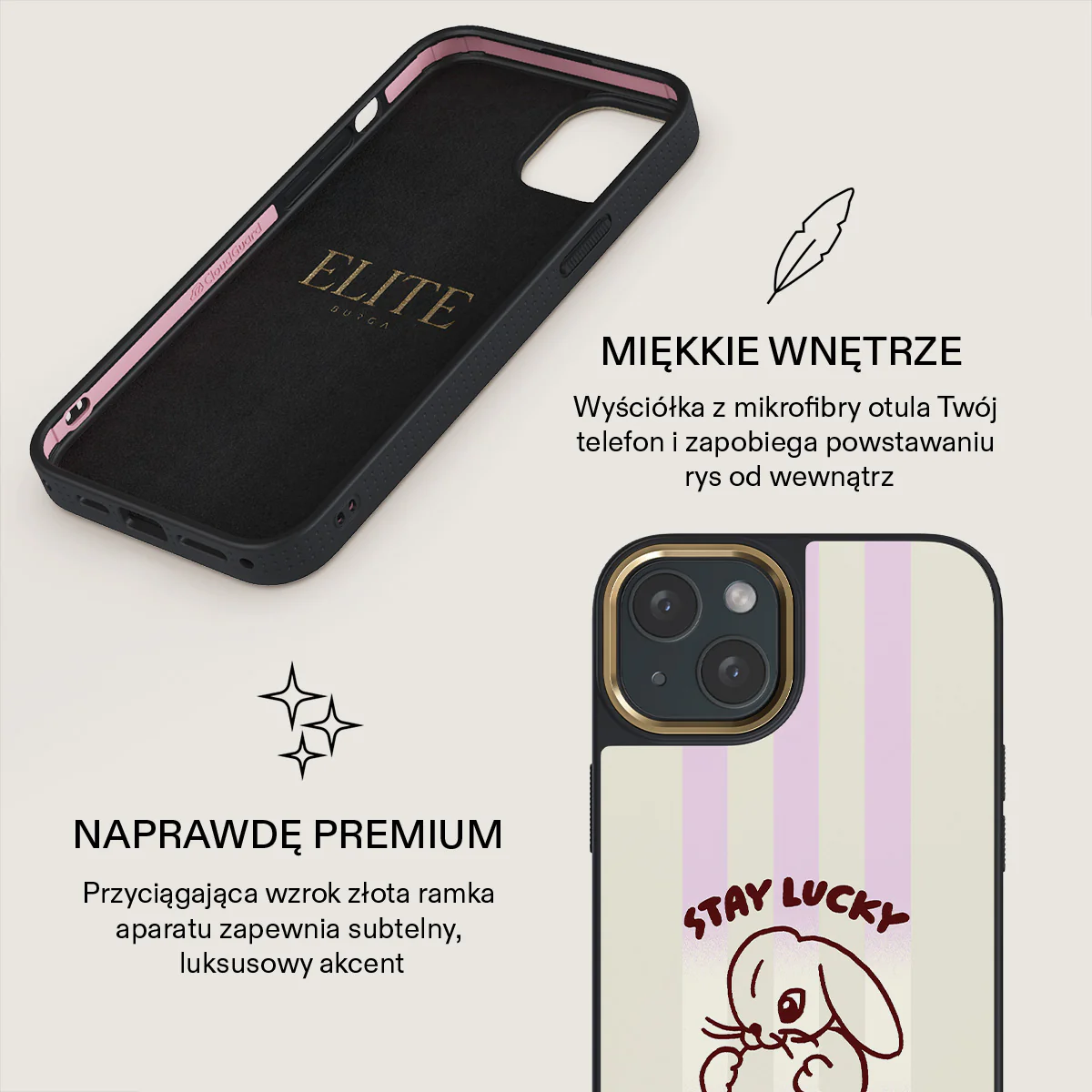 Stay Lucky - iPhone 15 Plus Etui - Image 10